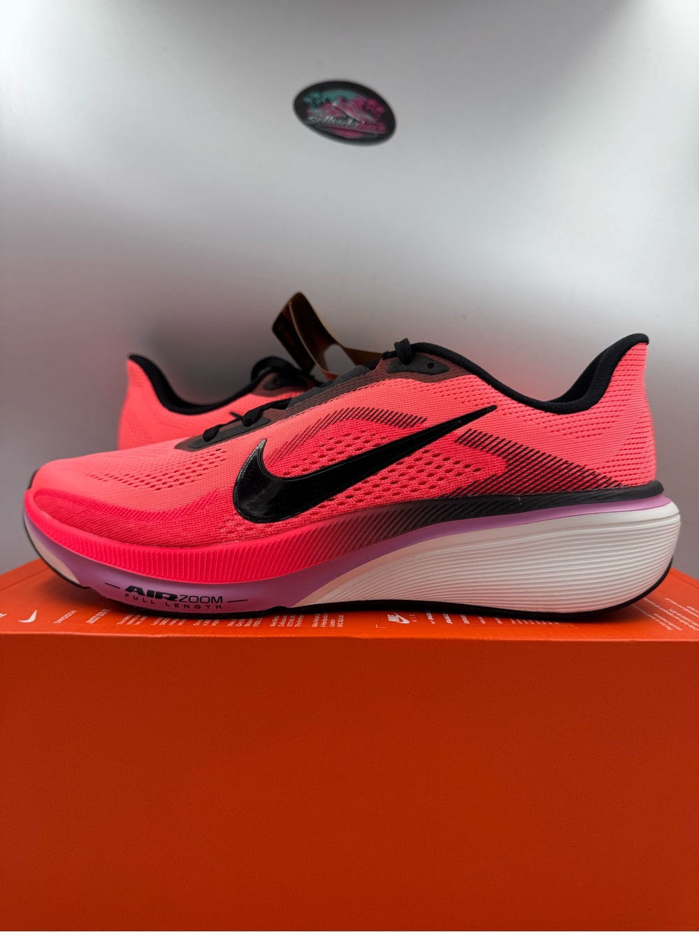 Nike Air Zoom Pegasus 42 Lava Glow Flash Crimson BRAND NEW Size 10.5 Women